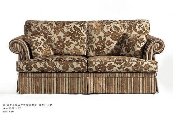 ***上福.利百加家具***鄉村風傢俱***工業鄉村風***南法鄉村風**實木家具***森之家***彩繪家具***輕工業風***南法***歐式家具***復古白家具***辦公家具***戶外家具 - sfb-005*上福家具*歐式布沙發,沙發床,雙人沙發床 (可選布花)